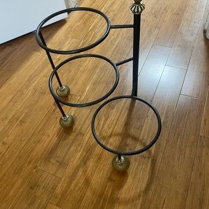 Mackenzie Childs Serving stand Large